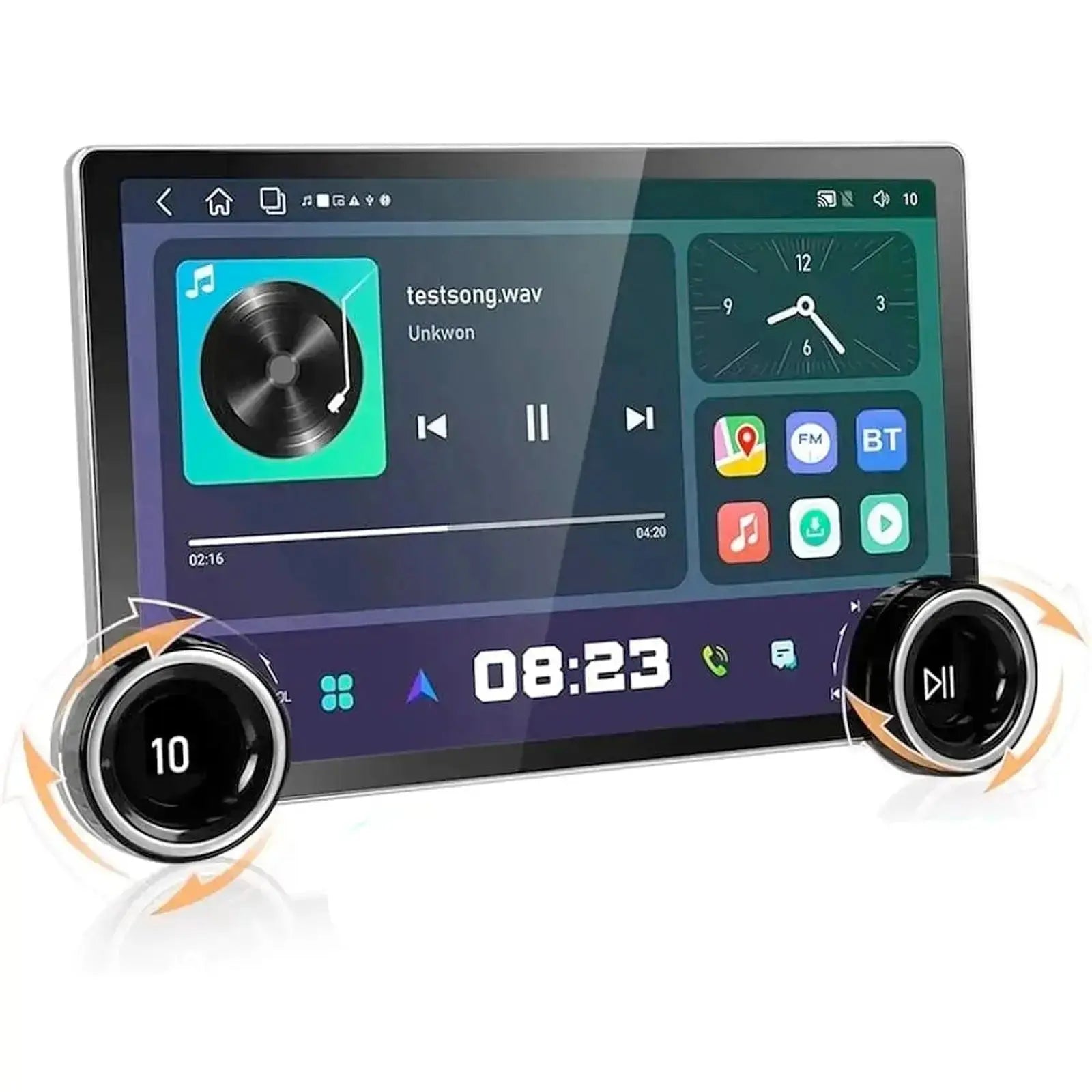Diamond 2K - 11.5 Inch Dual Knob Android Multimedia Entertainment Unit - Haval H1 (12-21) Diamond 2K