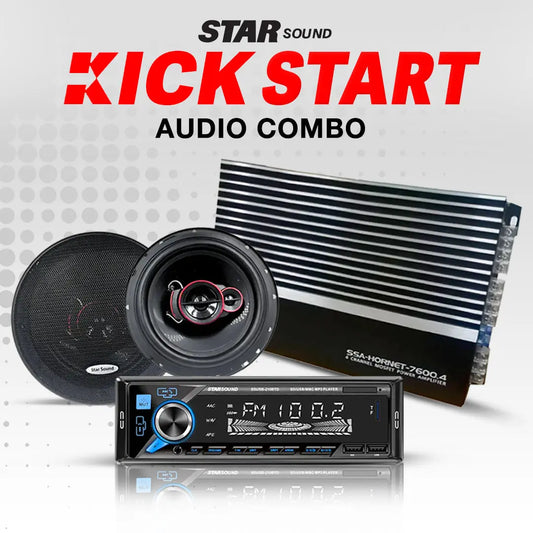 Star Sound Kick Start Audio Combo Ice Power