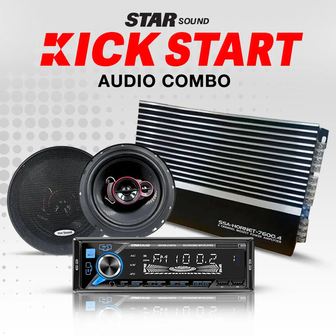 Star Sound Kick Start Audio Combo Ice Power